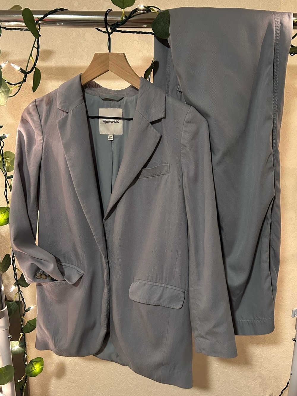 Madewell Larsen Blazer and Pants Set